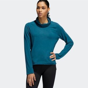 Adidas Cozy CoverUp - Women's soft sweatshirt‎ Jacket Thumb Holes Med